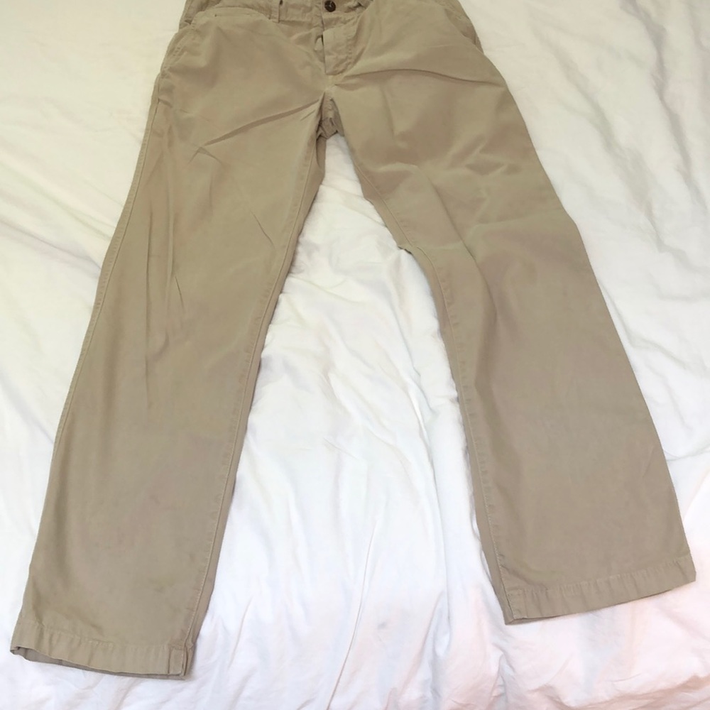 American Eagle relaxed straight khakis